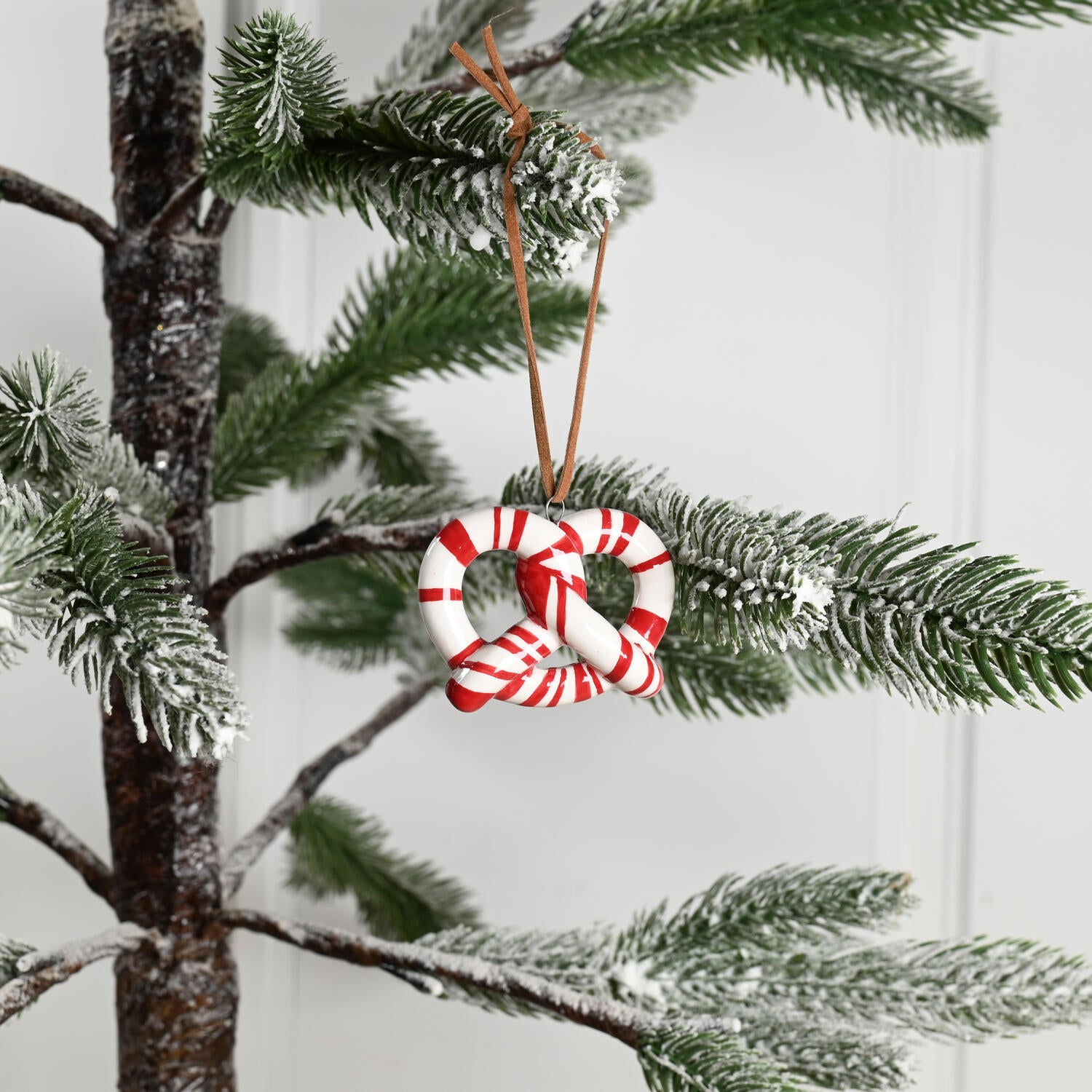 Kringle juleophæng - rød